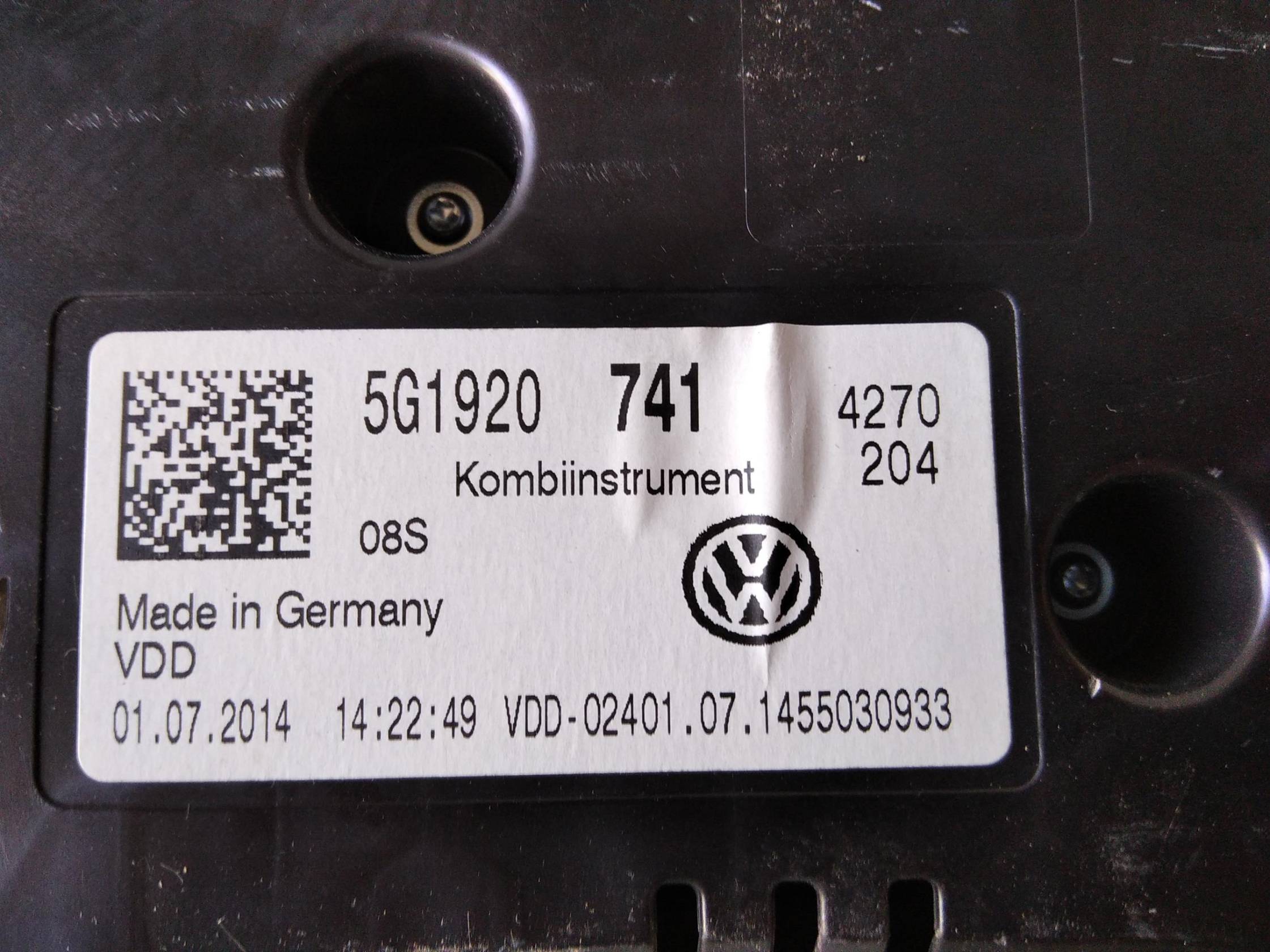 Quadro strumenti compl.